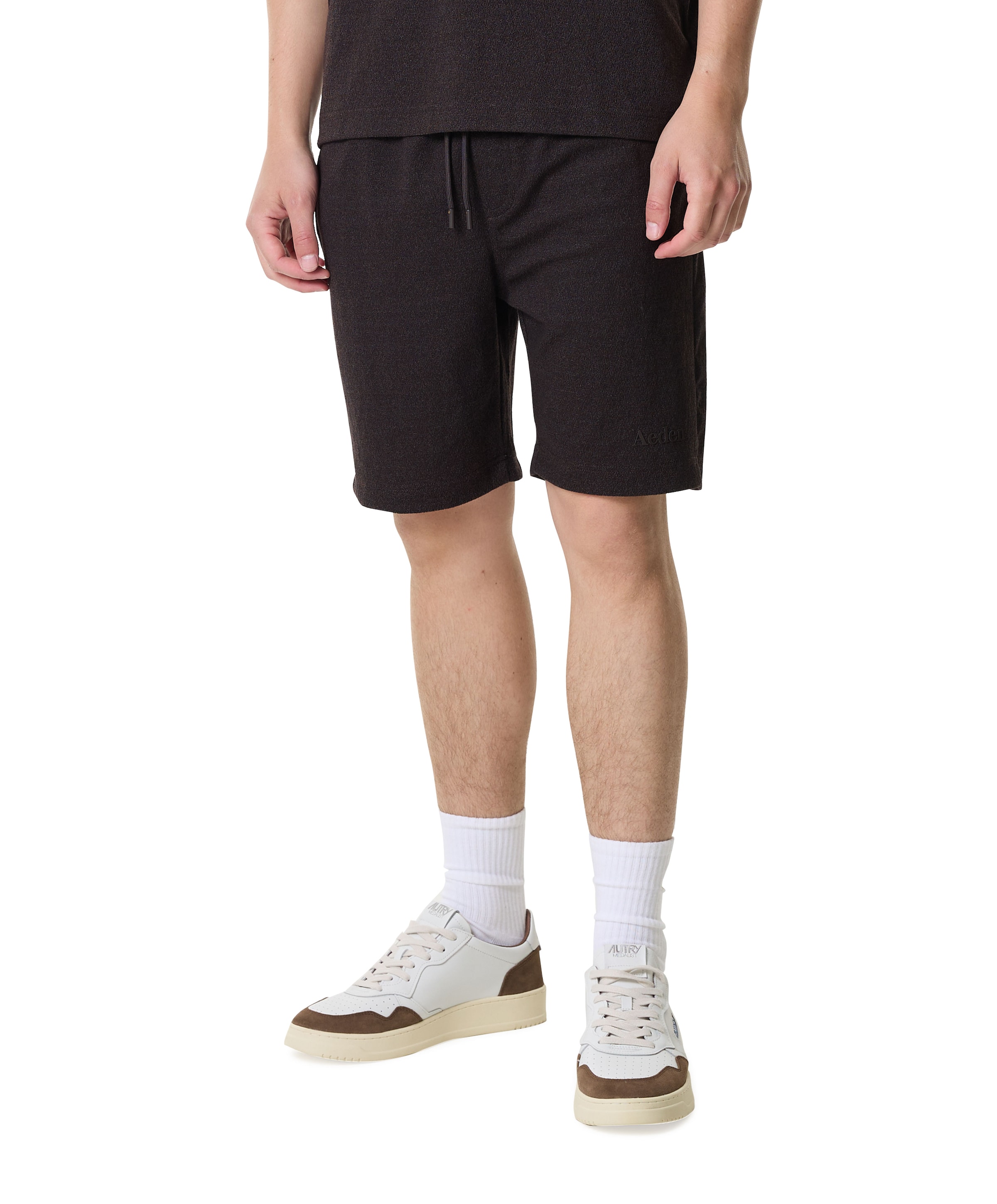 heren korte broek bruin