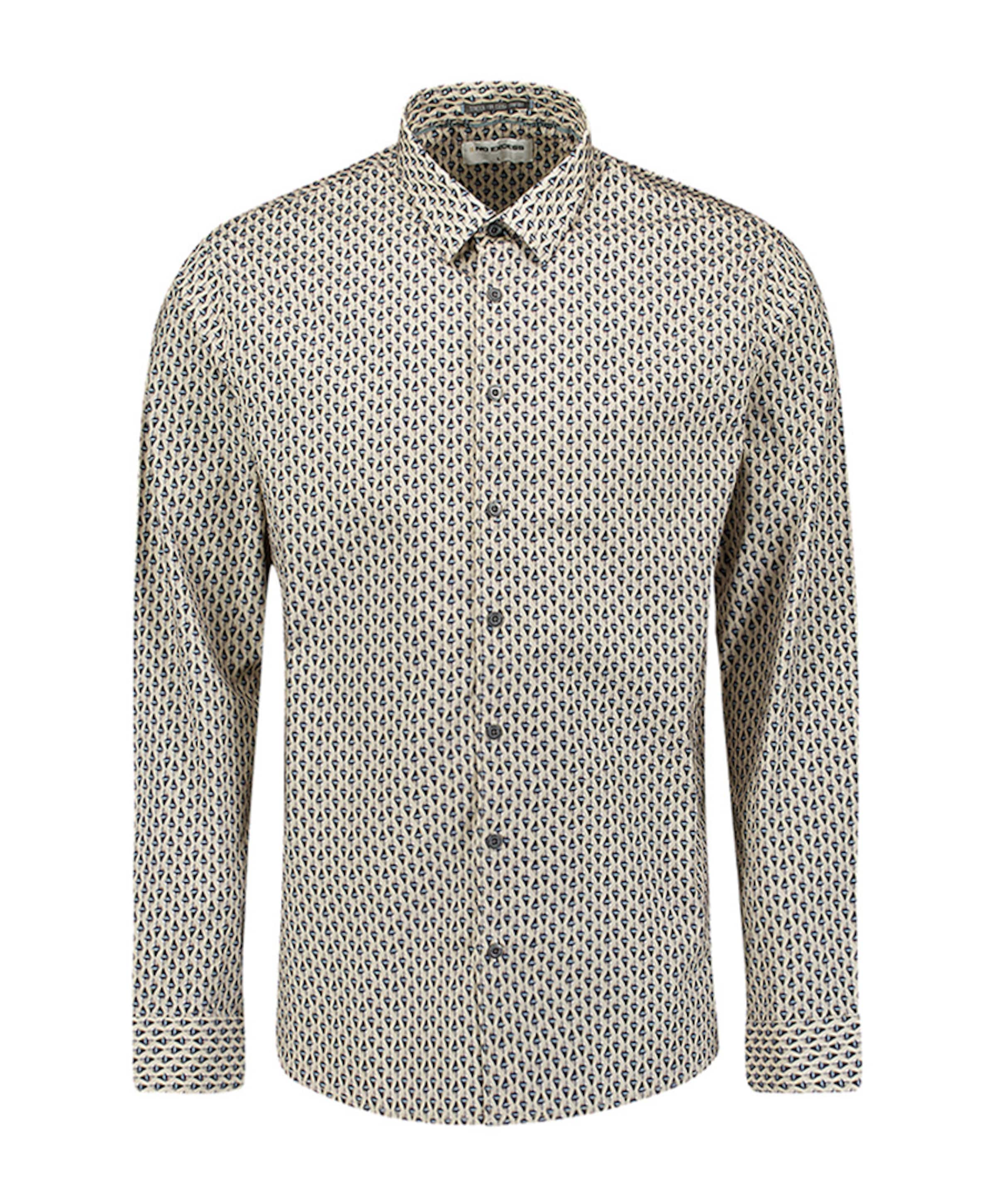 Heren overhemd lange mouw wit