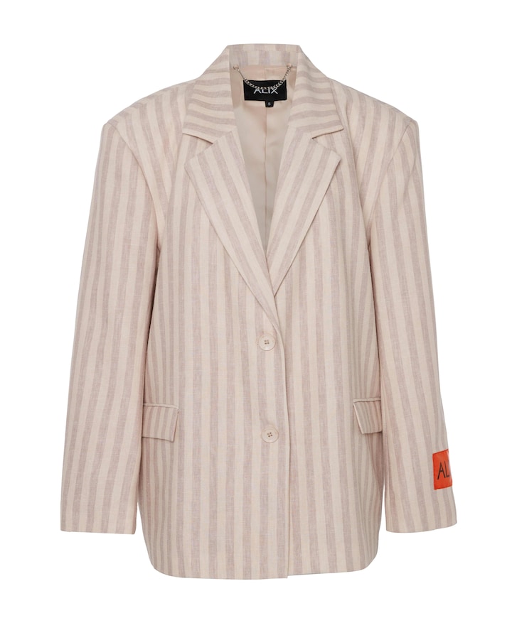 Dames blazer beige