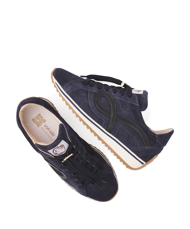 Mikki Eve dames sneakers blauw