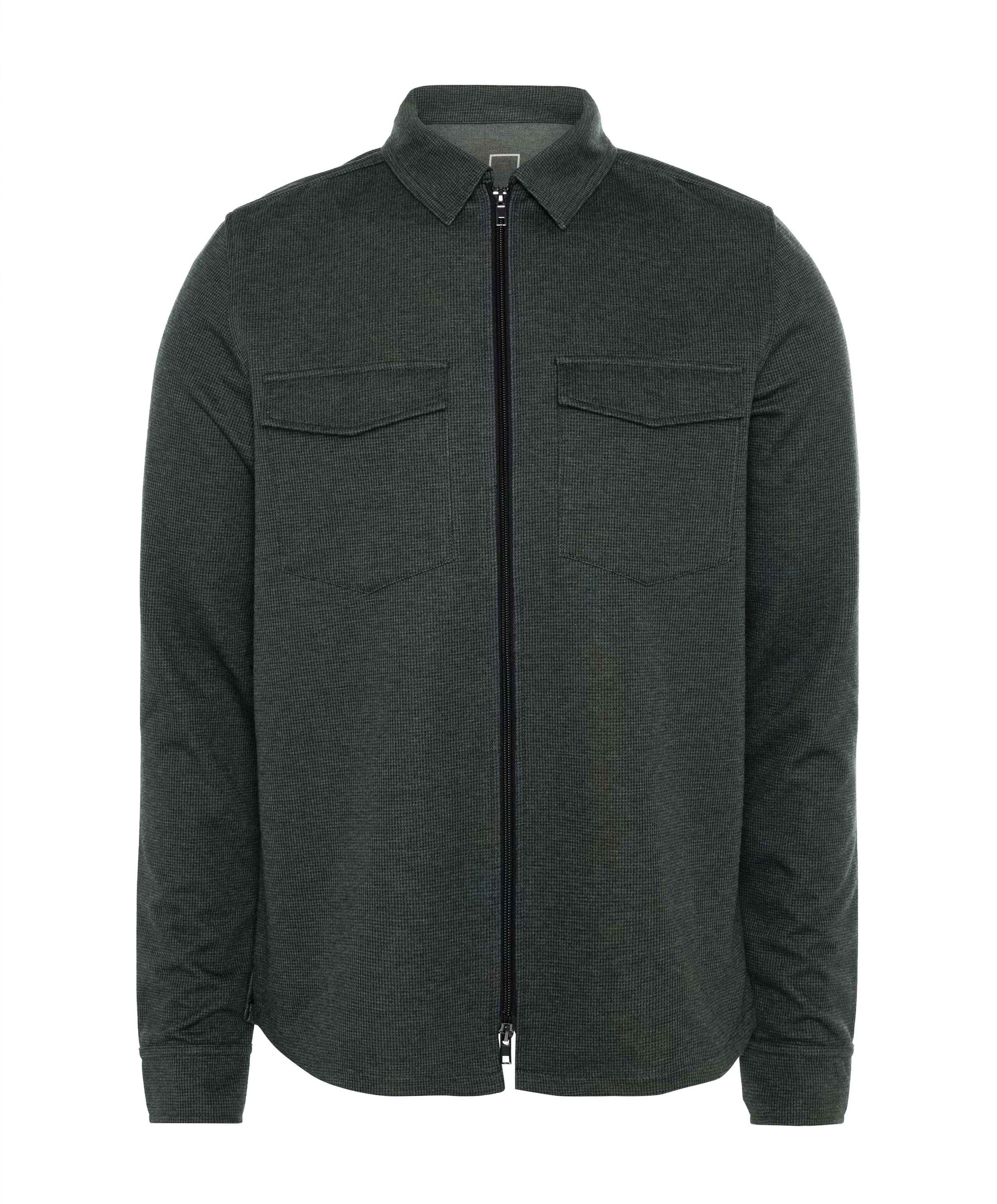 Heren overshirt groen