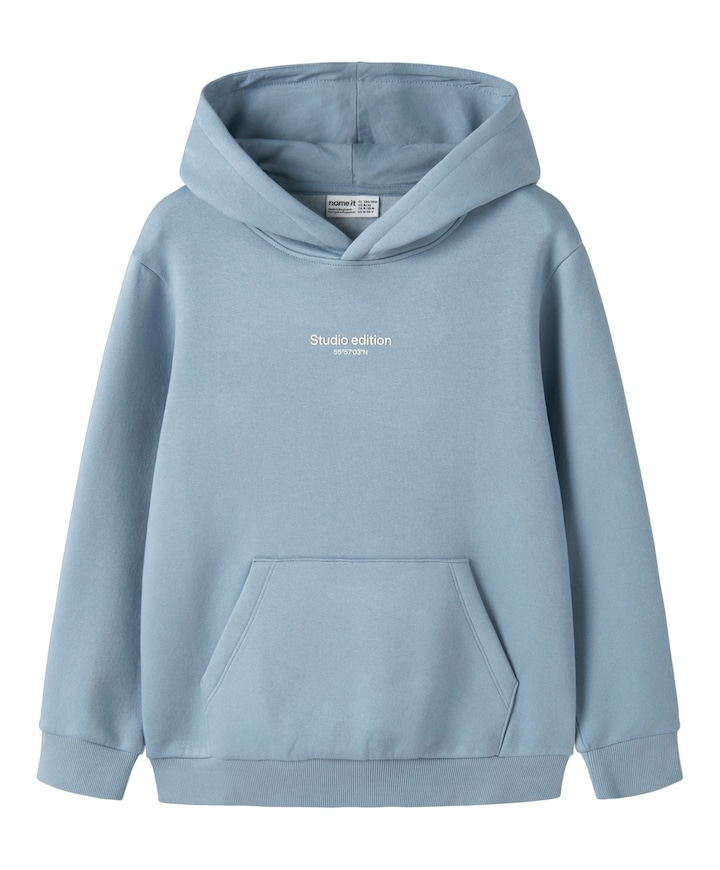 Jongens hoodie blauw