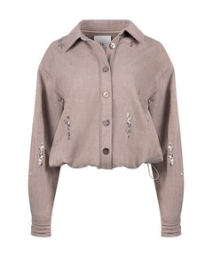 Dames blouse bruin