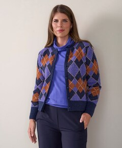 Dames vest blauw