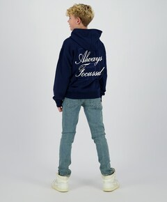 Hoodie blauw
