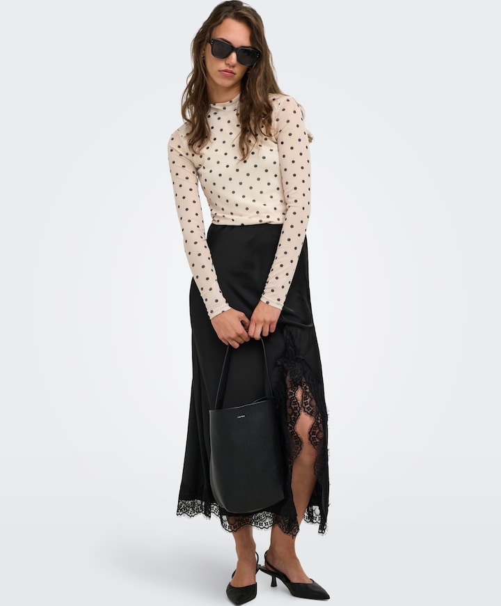 Dames top ecru