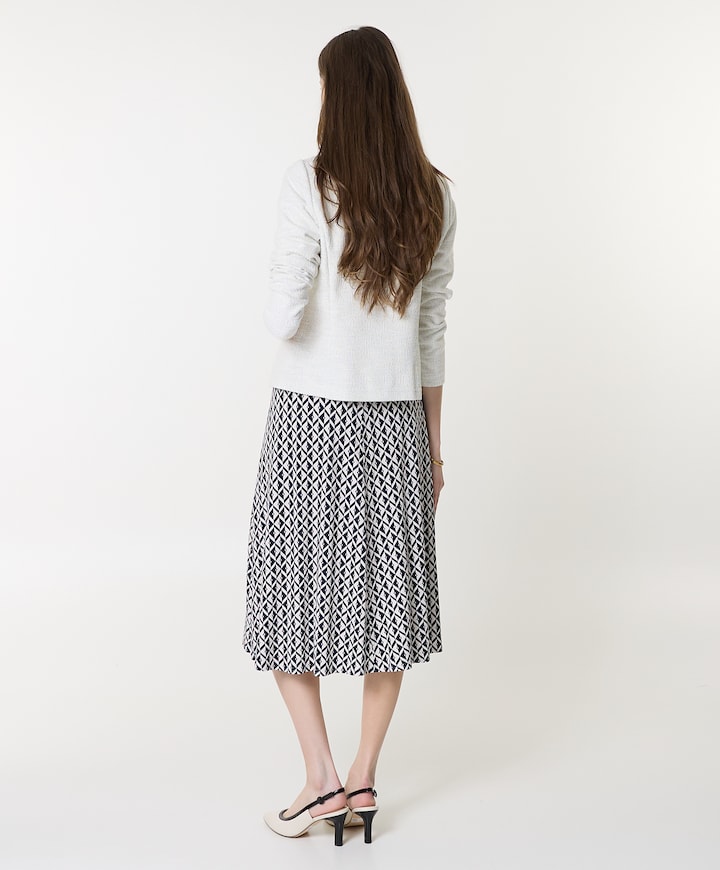 Dames rok blauw