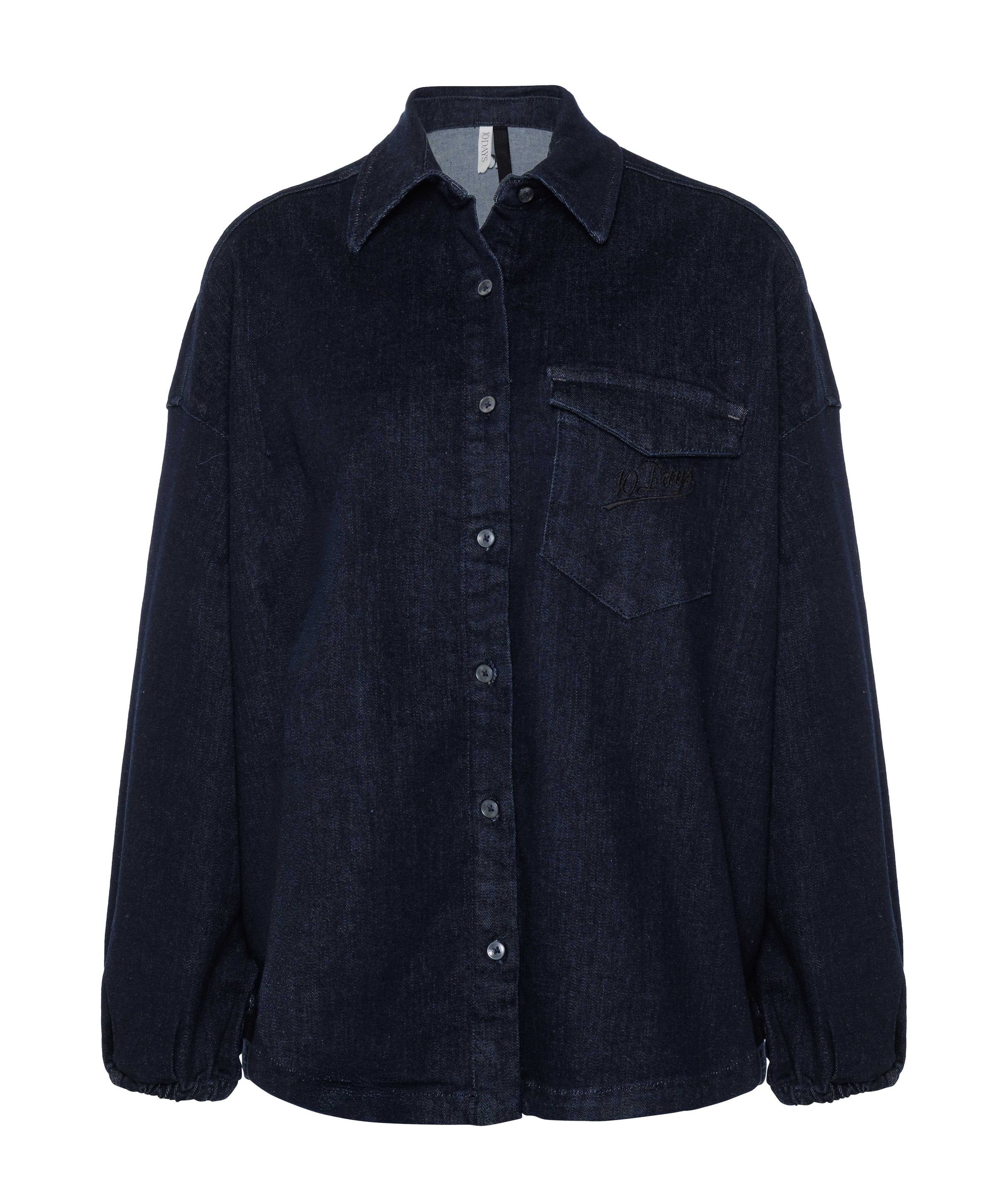 Dames blouse blauw