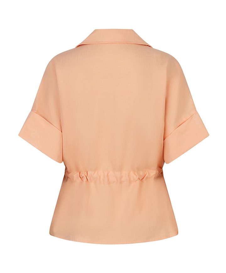 Dames blouse oranje