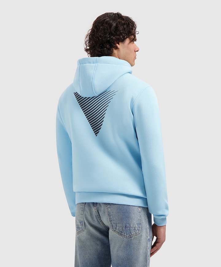 Heren sweater blauw