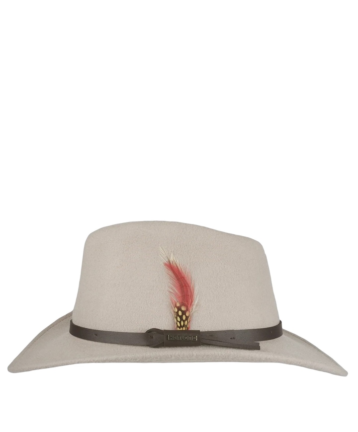 Dames hoed beige
