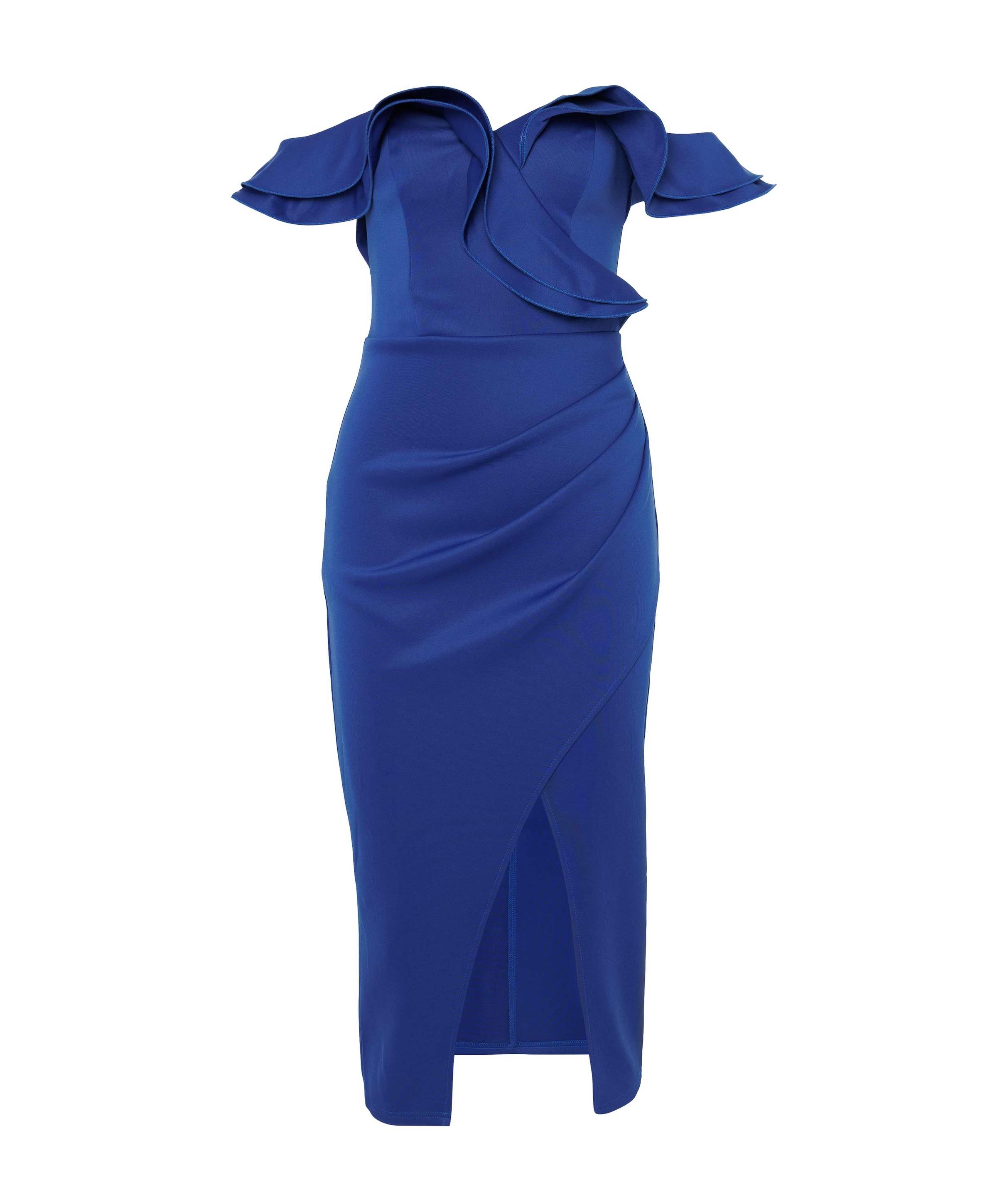 Dames jurk blauw