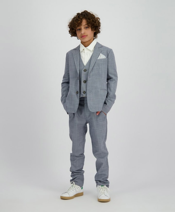 Jongens colbert blauw