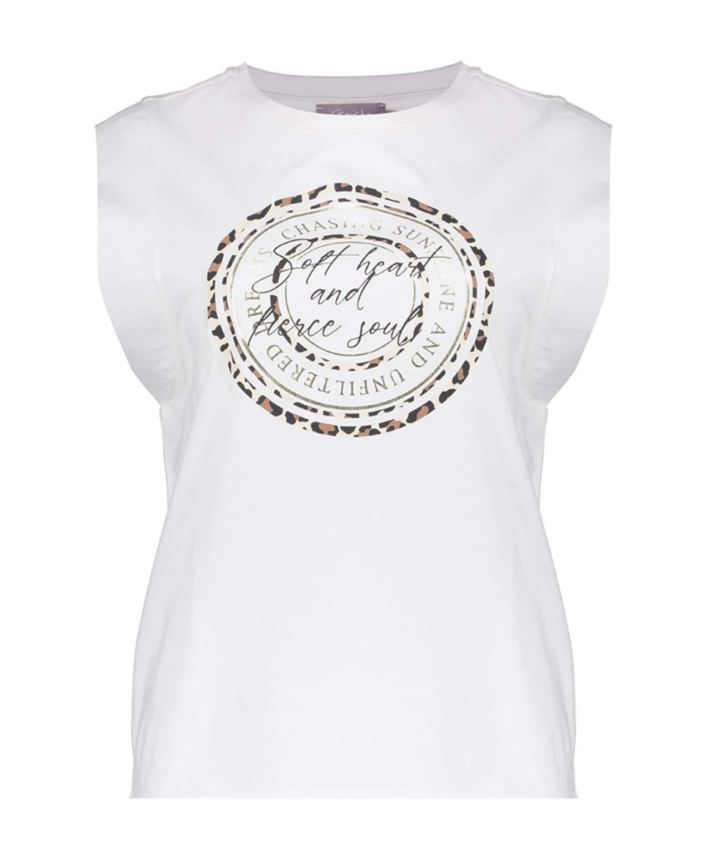 Dames T-shirt ecru