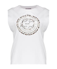 Dames T-shirt ecru