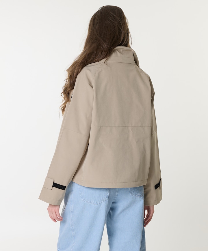 Dames jas beige