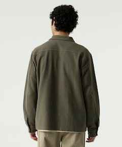 Heren overshirt groen