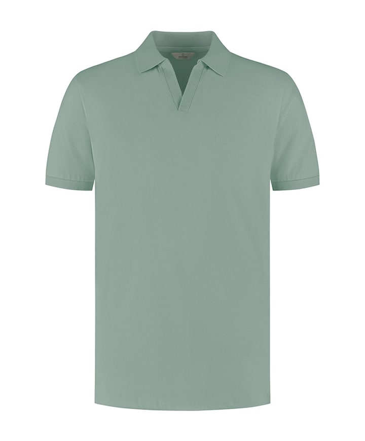 Heren polo groen