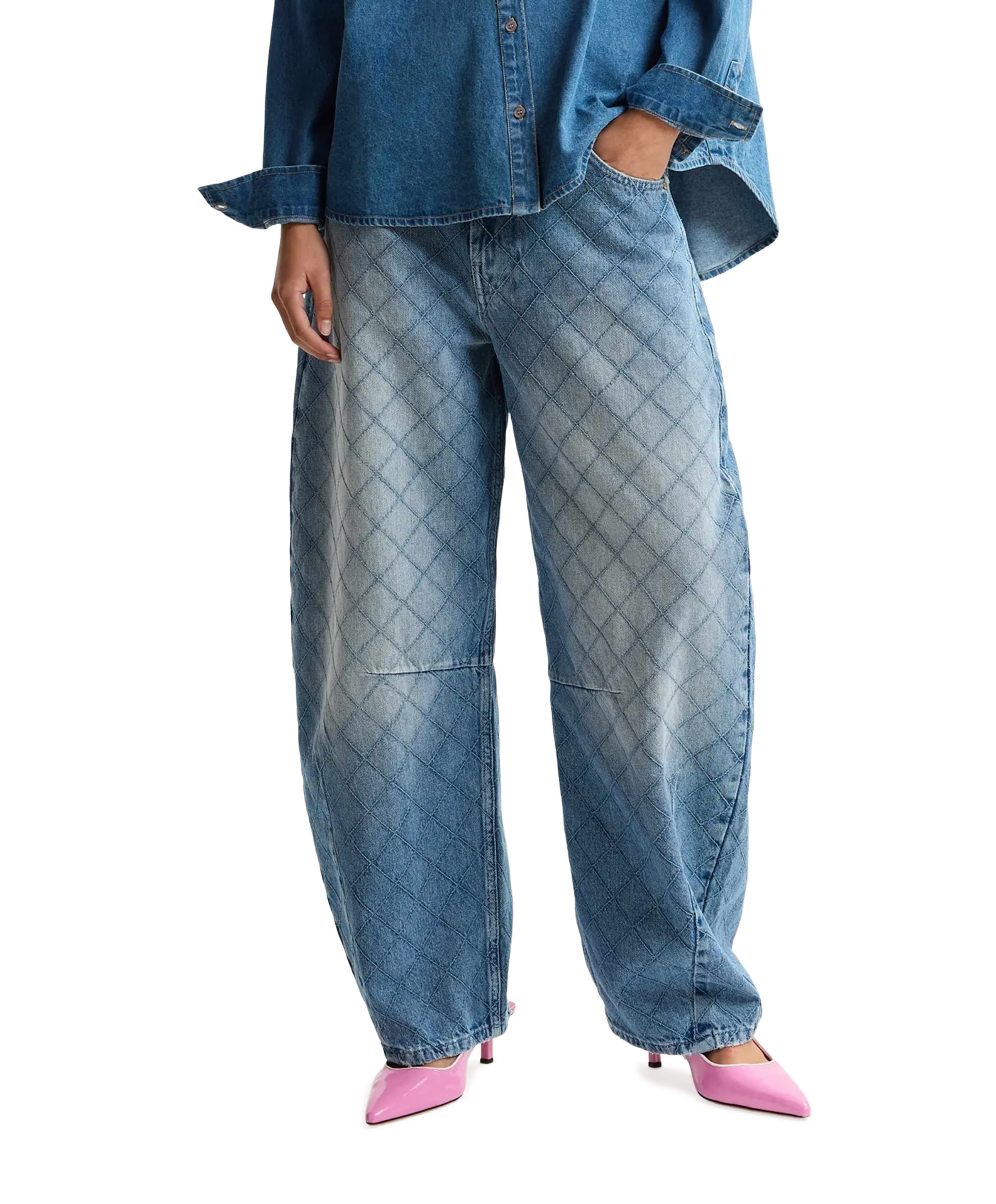 Katsu dames jeans blauw
