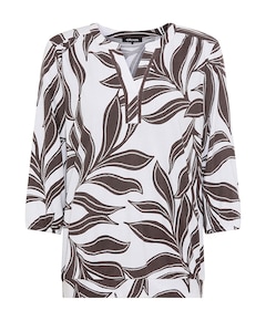 Dames longsleeve bruin