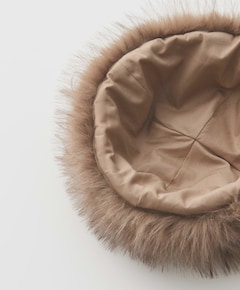 Dames hoofdaccessoire beige