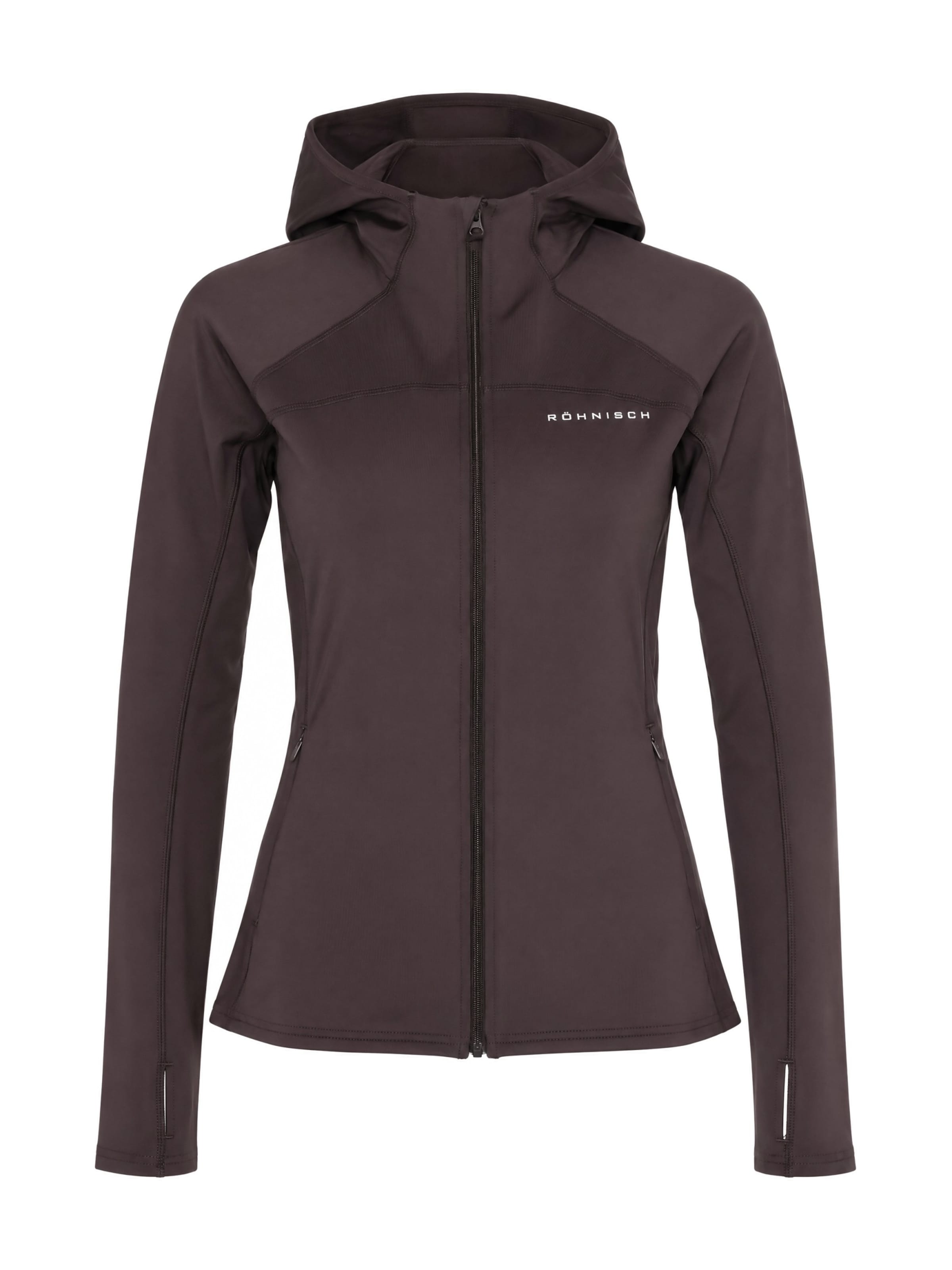 Dames vest bruin