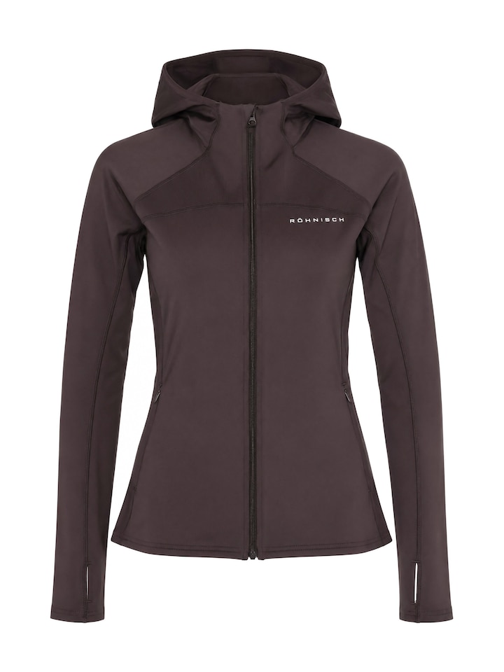 Dames vest bruin