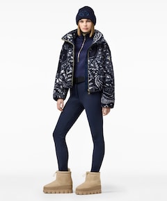 Dames ski-jas blauw
