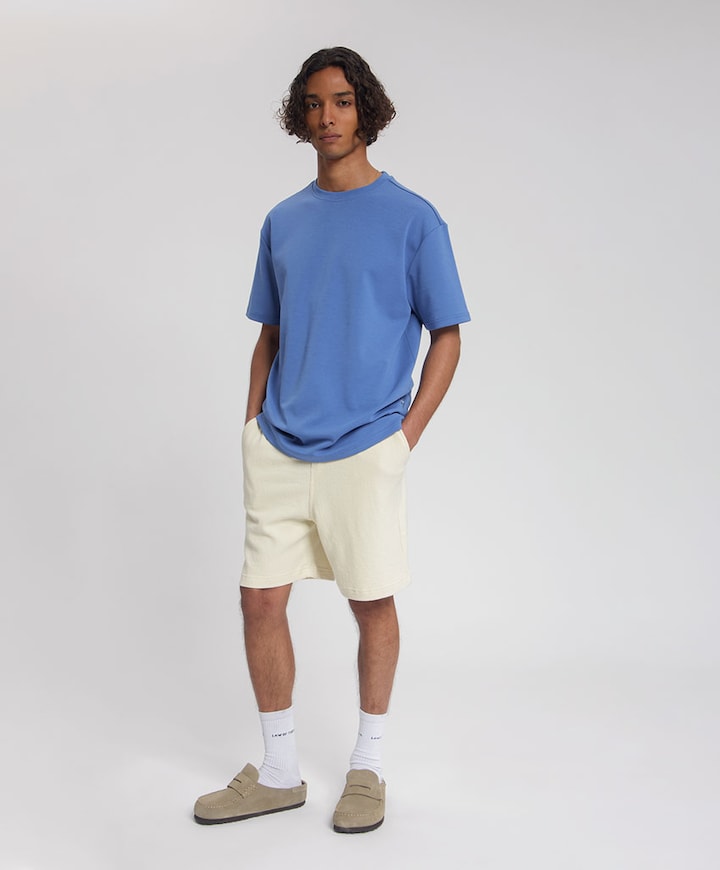 Heren T-shirt blauw