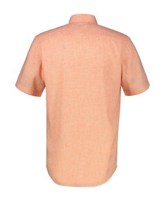 Overhemd korte mouw oranje