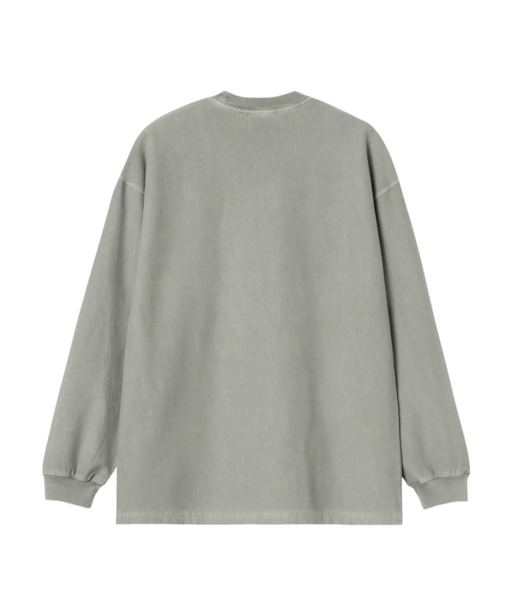 Heren longsleeve groen