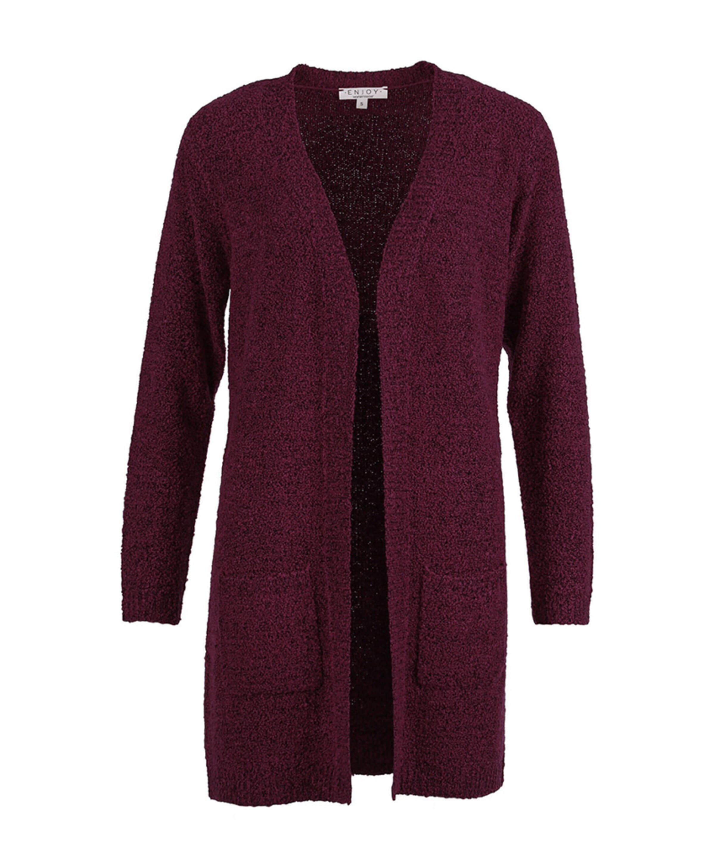 Dames vest bordeaux