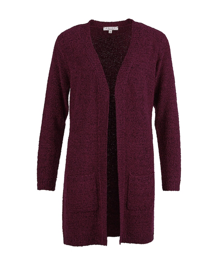 Dames vest bordeaux