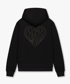 Heren hoodie zwart