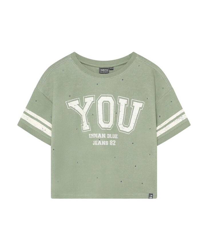 Meisjes T-shirt groen