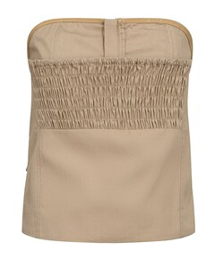 Dames top beige
