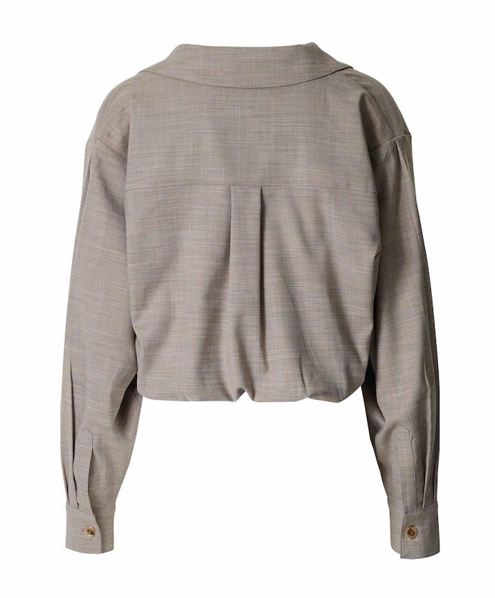 Dames blouse beige