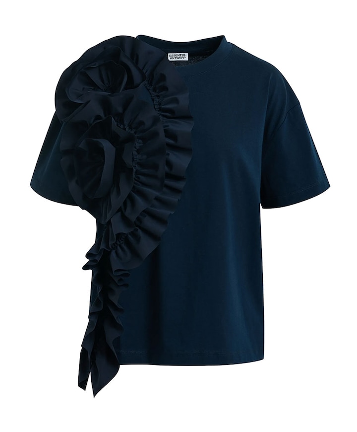 Dames T-shirt blauw