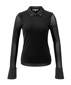 Dames longsleeve zwart