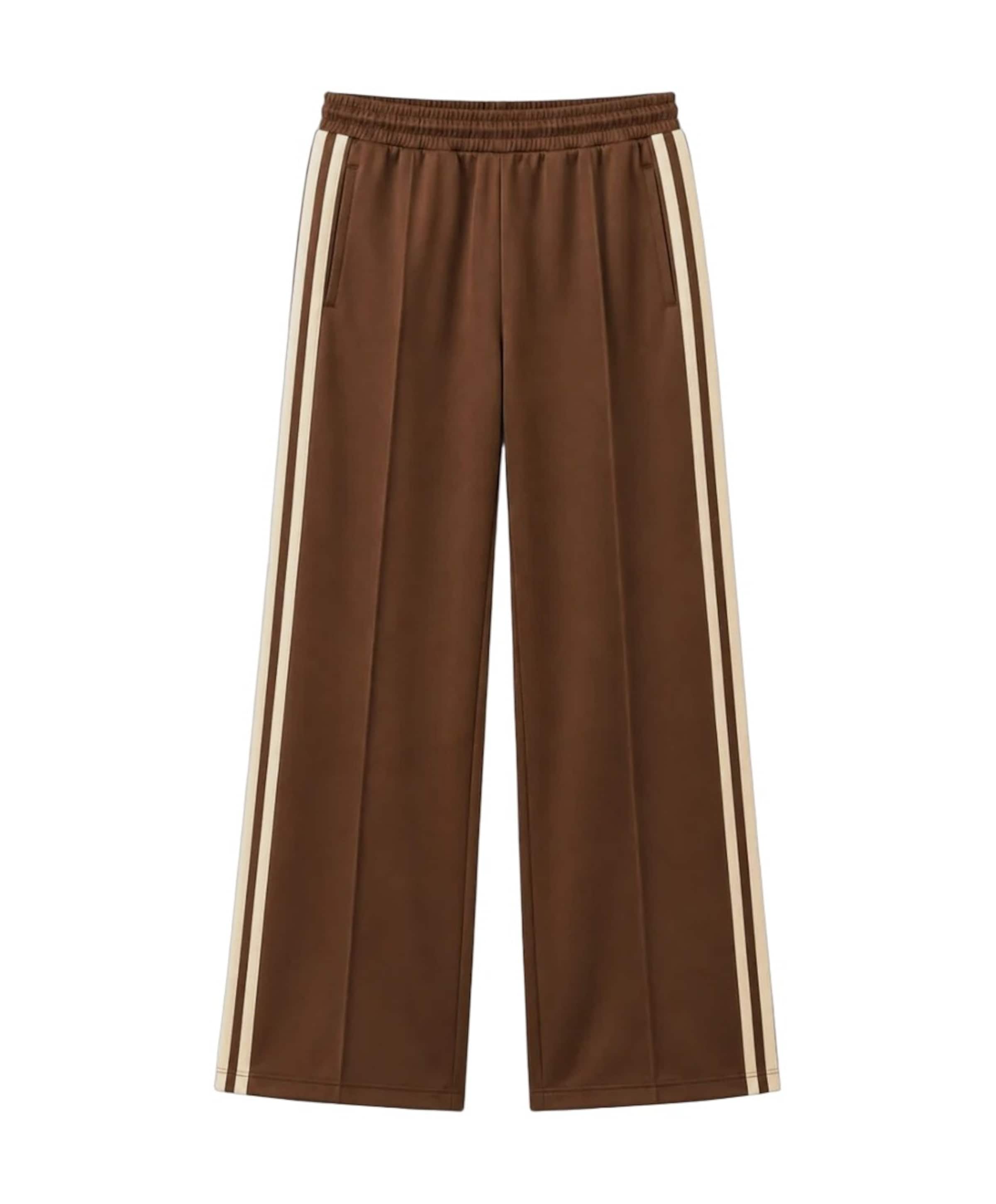 Uniseks broek bruin