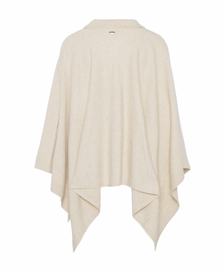 Dames cape beige