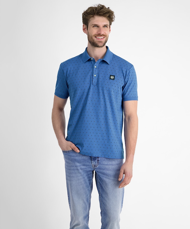 Polo blauw