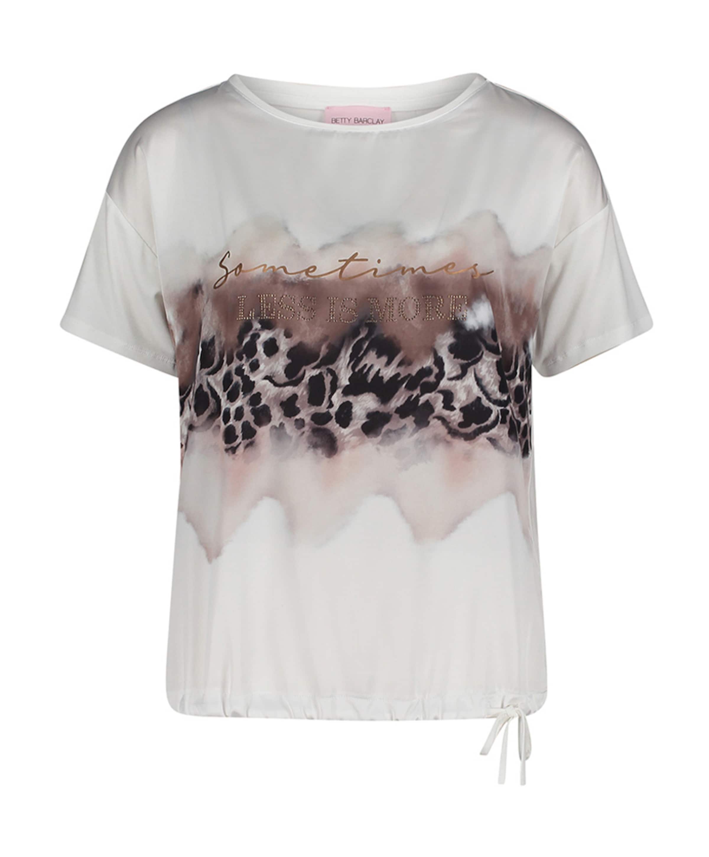 Dames T-shirt ecru