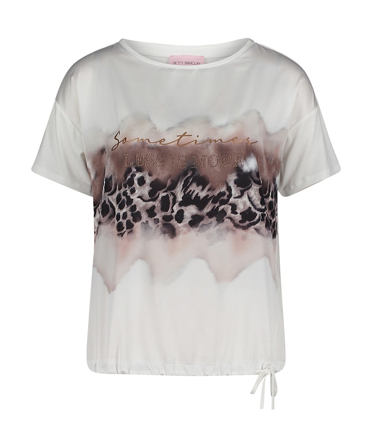 Dames T-shirt ecru