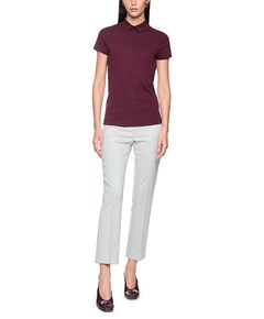 Dames T-shirt bordeaux