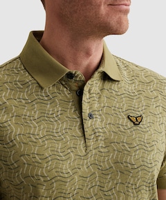 Heren polo groen