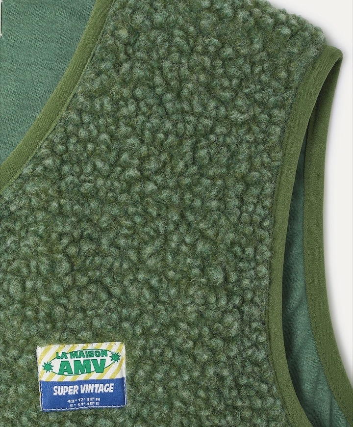 Uniseks gilet  groen