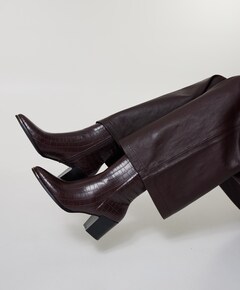 SADAE ROBIN enkellaarzen bordeaux