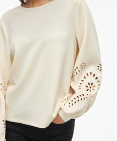 Dames sweater beige