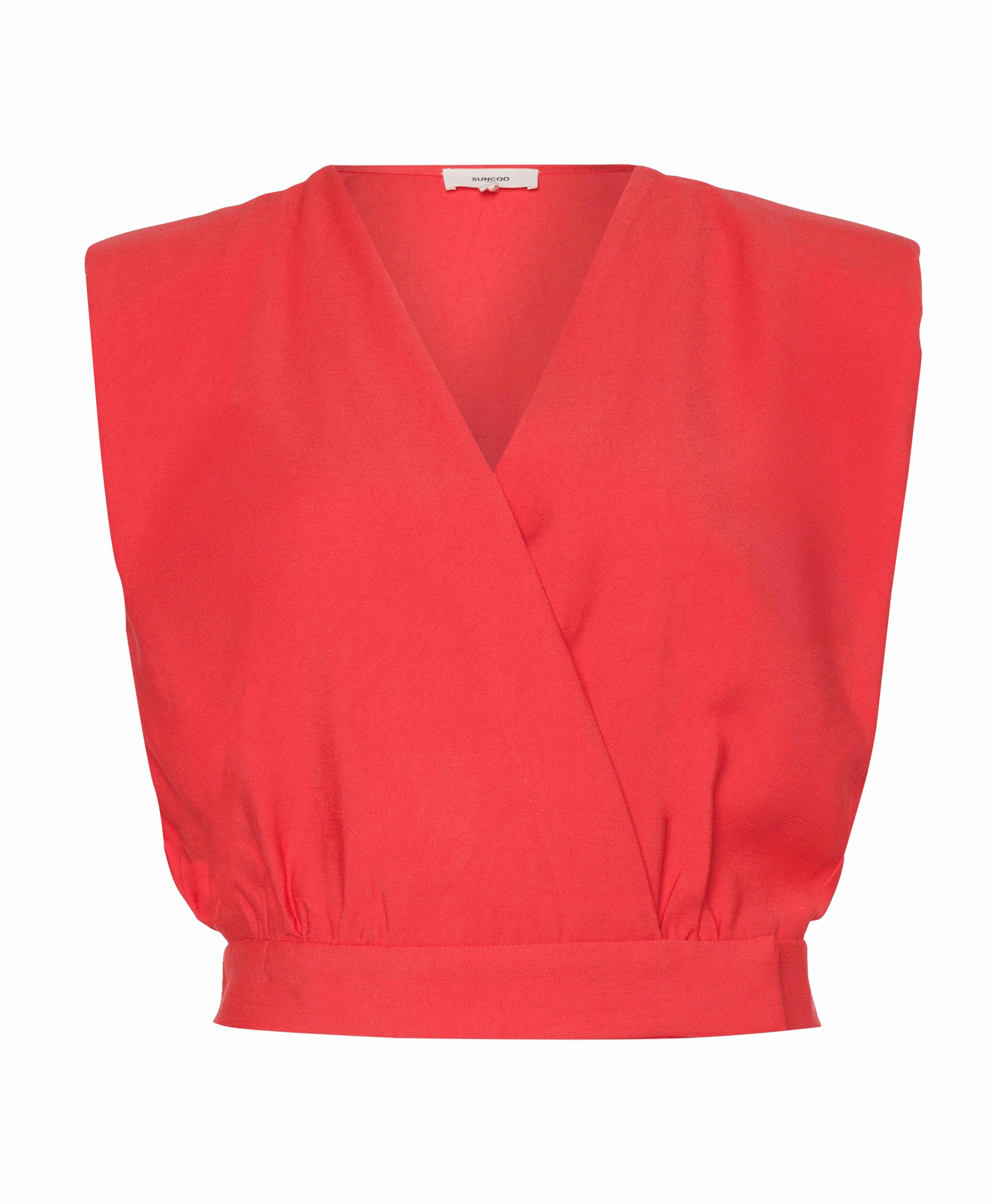 Dames top rood